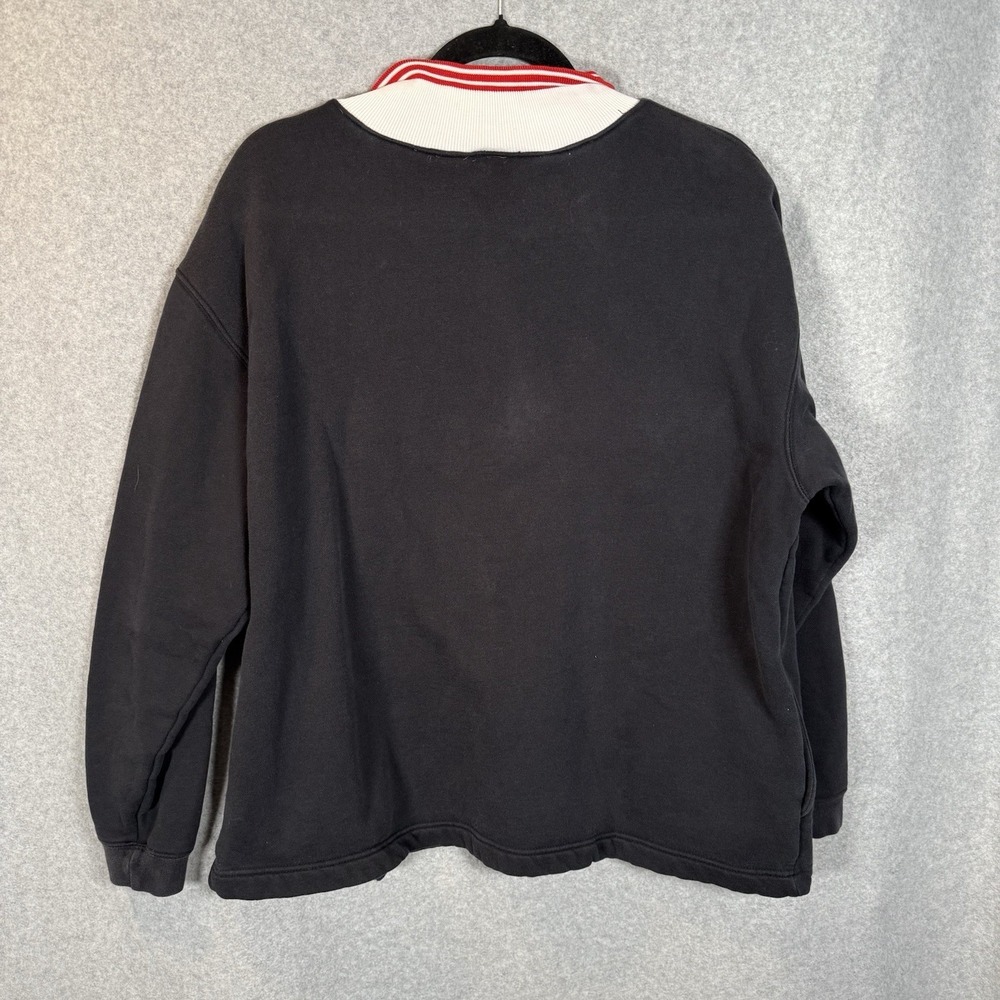 Disneyland Grump Sweatshirt Mens Large Pullover Black Embroidered - Picture 6 of 8